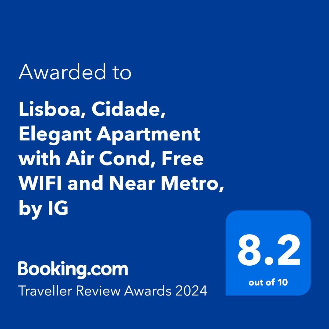 Lisboa, Cidade, Elegant Apartment With Air Cond, Free Wifi And Near Metro, By Ig Exterior photo